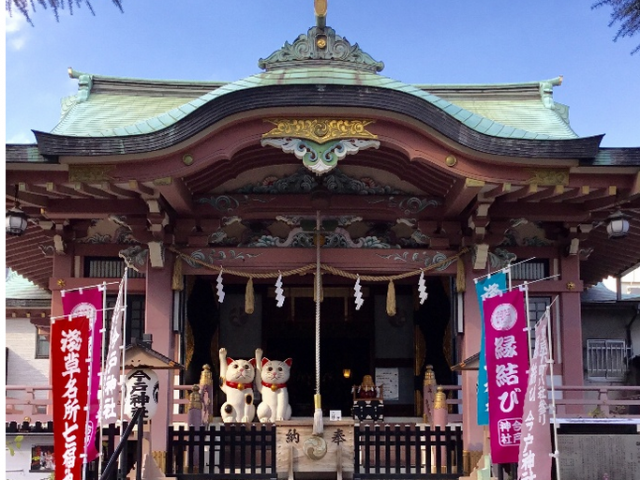宝くじ１億円３人も出たウワサの神社 今戸神社 干支の守護ご本尊でミラクル運気アップ
