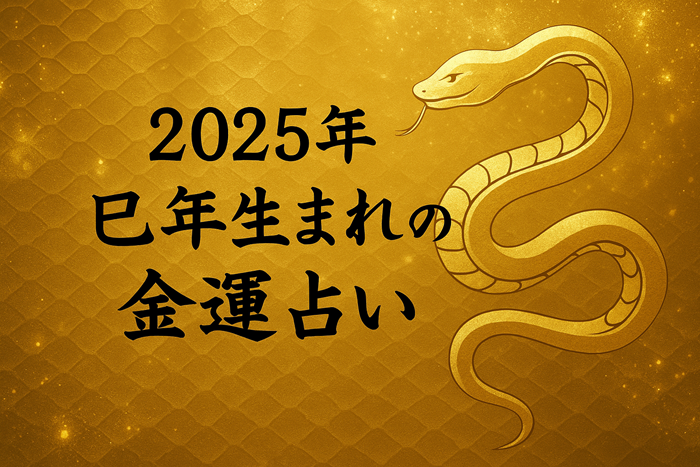 巳年　金運　占いイメージ